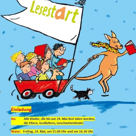 Einladung für alle Dreijährigen